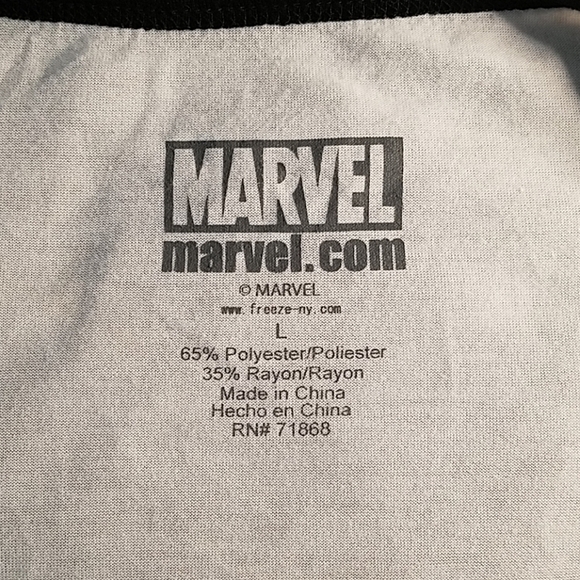 Marvel Heros Unite quarter sleeve size L - Picture 7 of 8